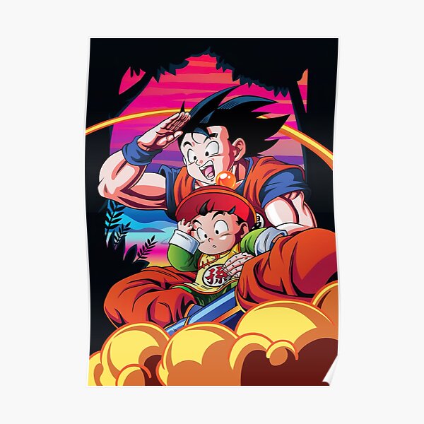 Dragon Ball Goku Poster For Sale By JonathanJeffrey Redbubble