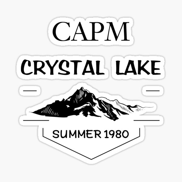 Camp Crystal Lake Summer 1980 Sticker For Sale By KHALEDTECH Redbubble