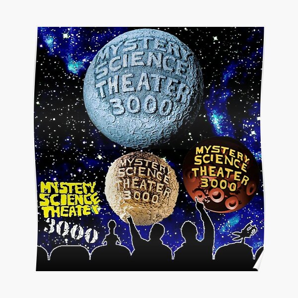 Mst K Mystery Science Theater Logo Poster For Sale By Nayashzz