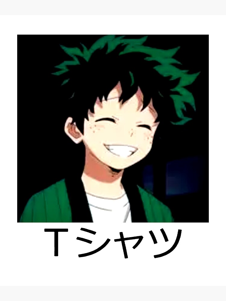 Midoriya Izuku Mha Cute Poster For Sale By Hanh Redbubble