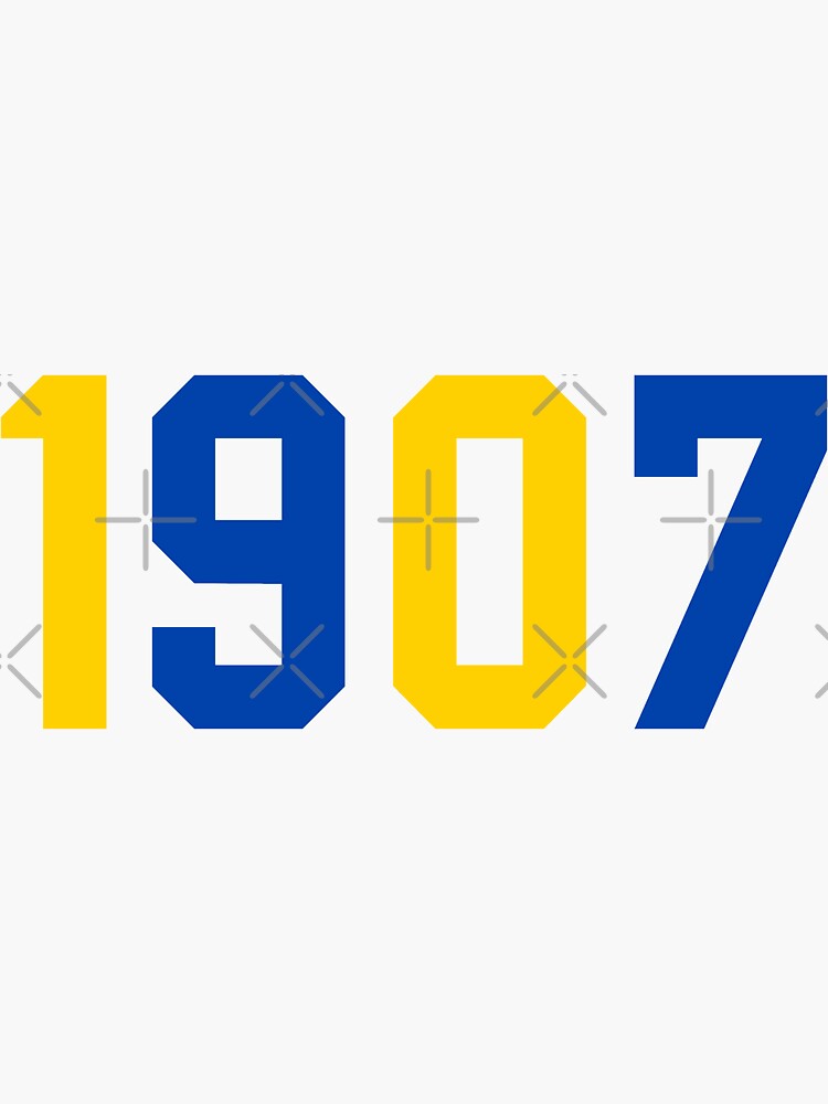 1907 Fenerbahçe Striped Sticker for Sale by VRedBaller Redbubble