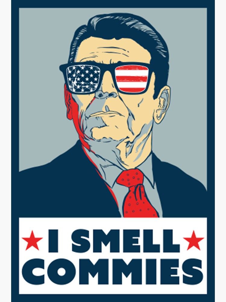 Ronald Reagan Sticker For Sale By GoeserMadali Redbubble