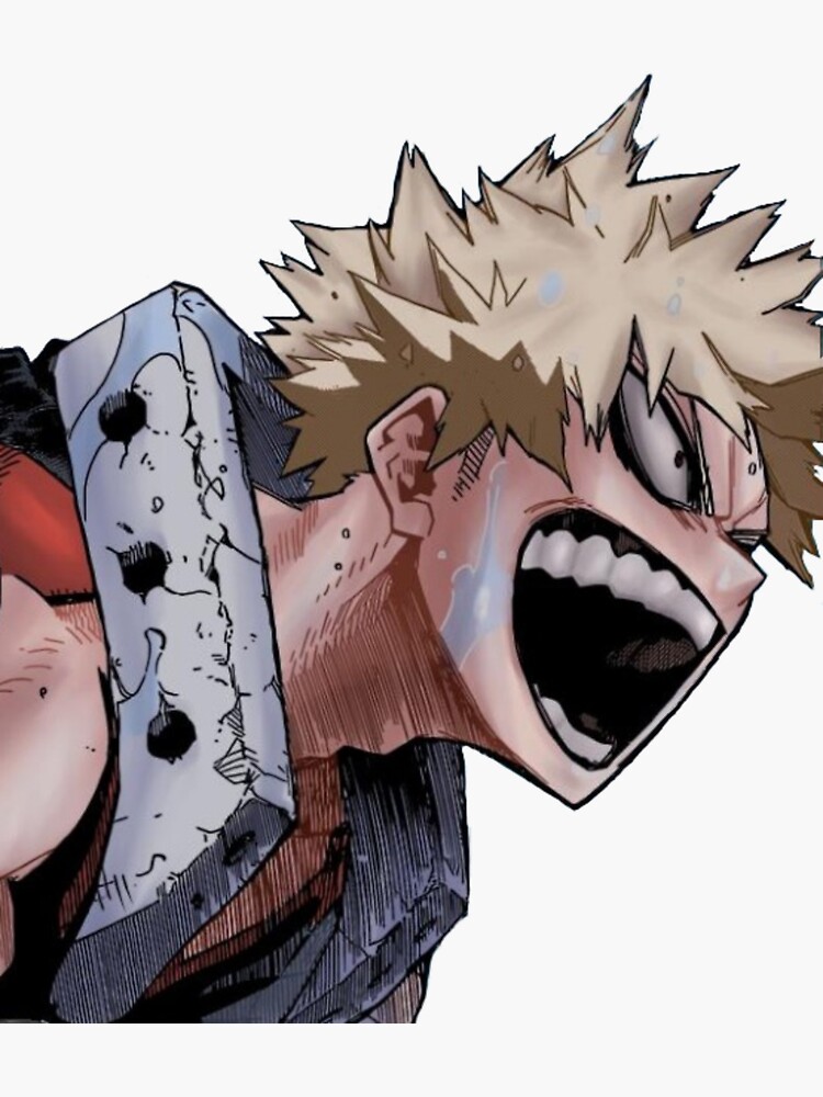 Bakugou Katsuki Rising Sticker For Sale By Fanatic For U Redbubble