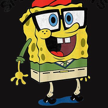 Spongebob Squarepants Smarty Pants Sticker For Sale By Lindamndma