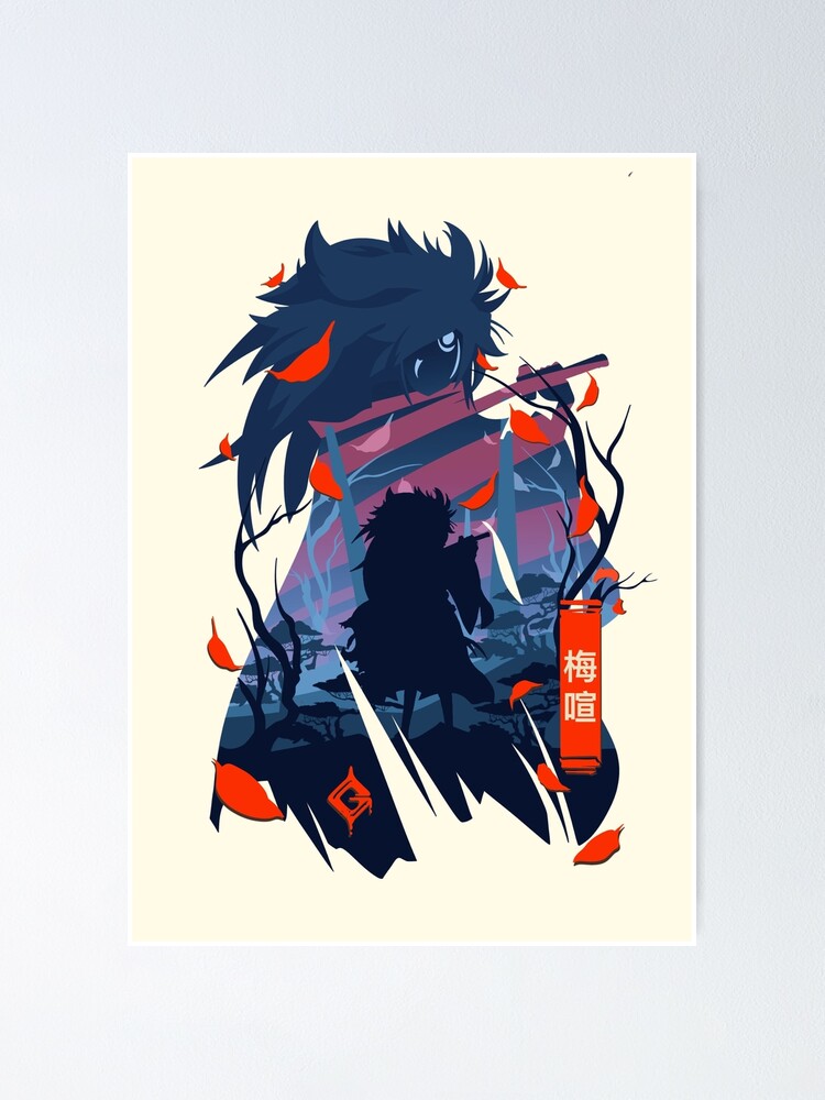 Guilty Gear Strive Baiken Poster For Sale By Chirohy Redbubble