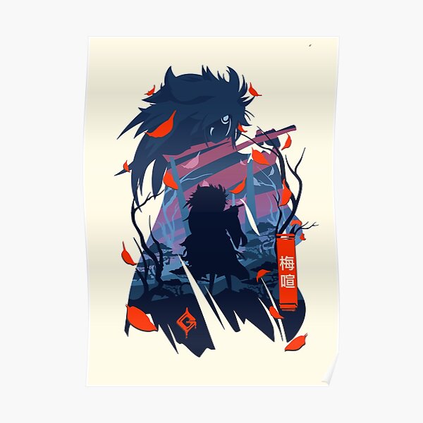 Guilty Gear Strive Baiken Poster For Sale By Chirohy Redbubble