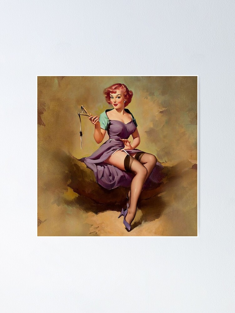 Gil Elvgren Pin Up Poster For Sale By Yurick Official Redbubble