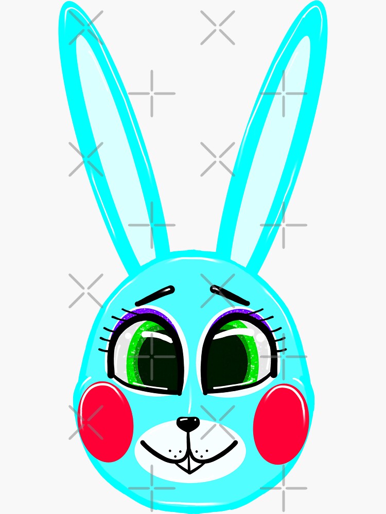 Toy Bonnie Sticker For Sale By ToxiCake Redbubble