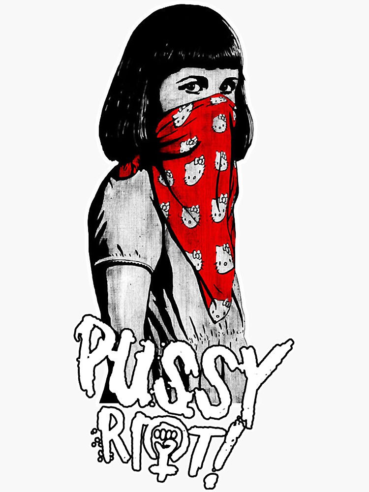 Pussy Riot Sticker For Sale By Nichosudd Redbubble