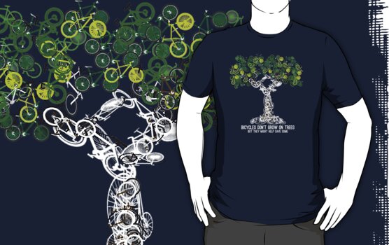 my other bike is a tree shirt