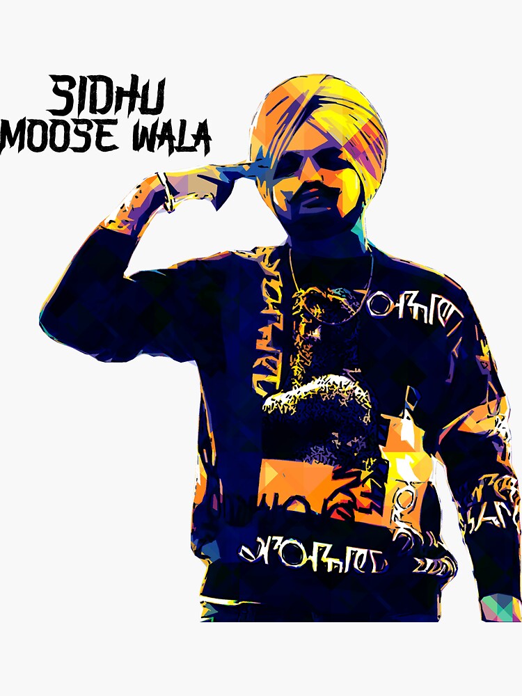 Sidhu Moose Wala Team Sticker For Sale By Jessica4720 Redbubble