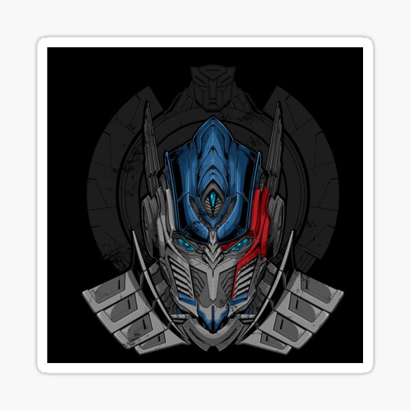 Transformers The Movie The Last Knight Optimus Prime Sticker For Sale