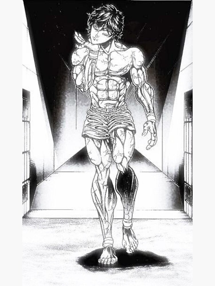 Baki The Grappler Baki Hanma Poster For Sale By JohnnyRhi Redbubble