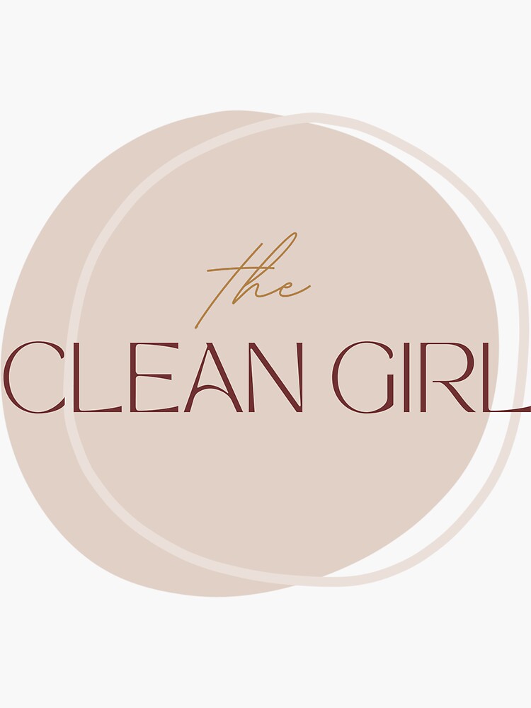 Clean Girl Nude T Shirt Aesthetic Sticker For Sale By Dyasha Redbubble