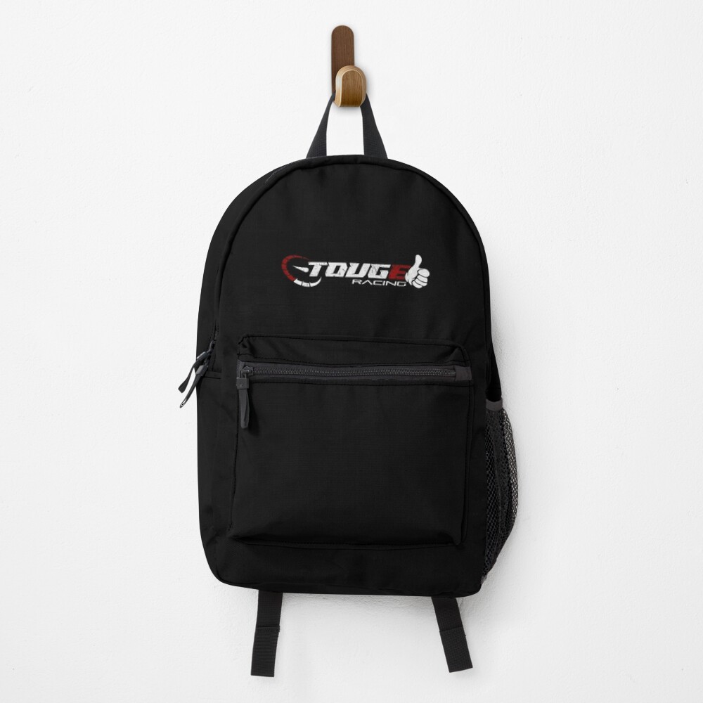 Touge Racing Jdm Thumbs Up Logo Backpack For Sale By Roninunknown