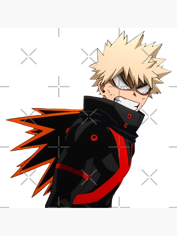 Katsuki Bakugo MHA Kacchan Poster For Sale By Saghanime Redbubble