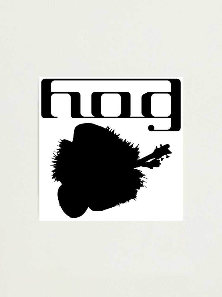 Lemmy Black Silhouette Hog Logo Photographic Print For Sale By