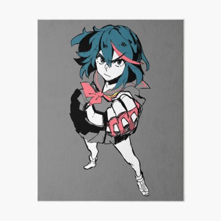 Ryuko Matoi Kill La Kill Art Board Print For Sale By Piecestore Redbubble