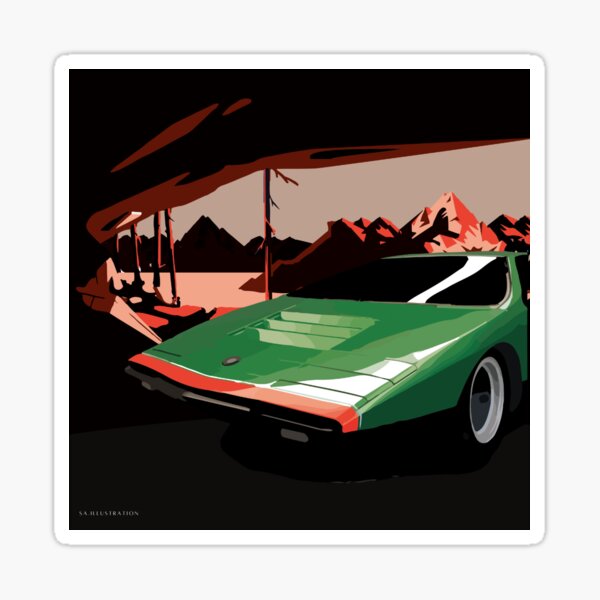 Alfa Romeo Carabo Sticker For Sale By BySomaya Redbubble