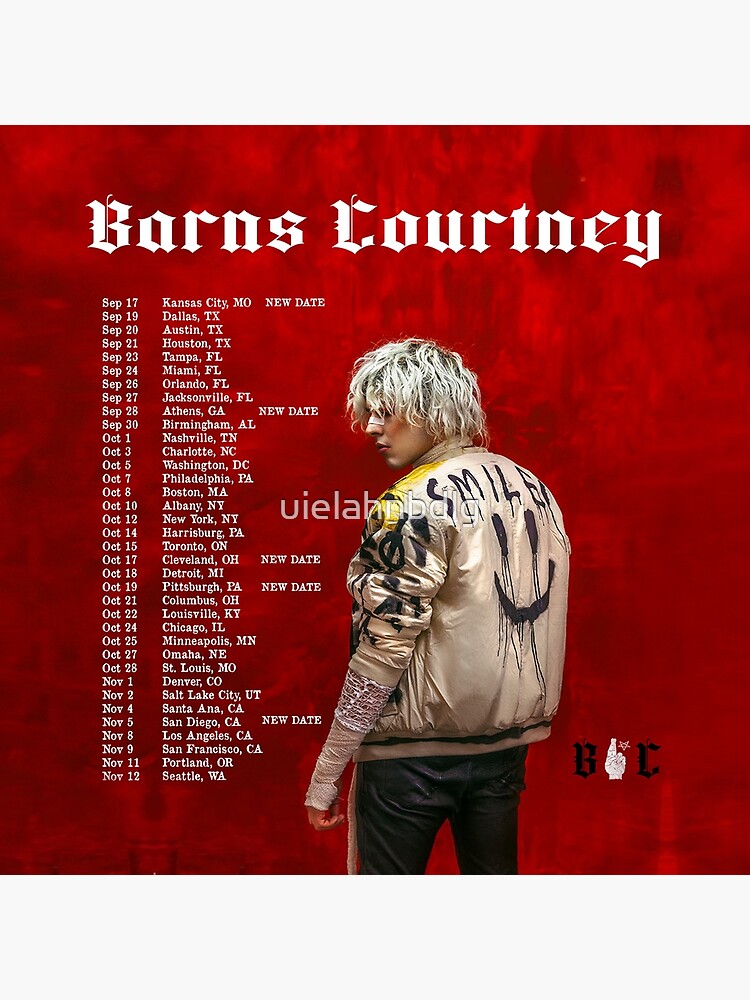 Show Barns Courtney Tour 2022 Poster For Sale By Uielahnbdlg Redbubble