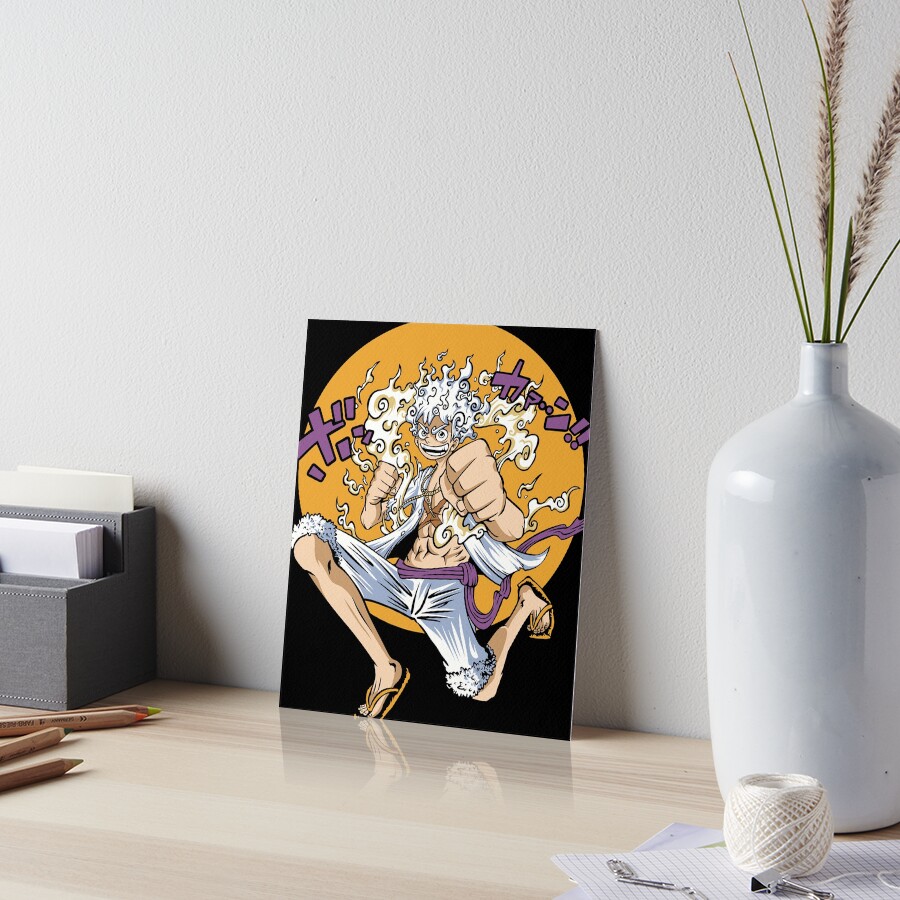 Luffy Joyboy Gear 5 Sun God Nika Art Board Print For Sale By