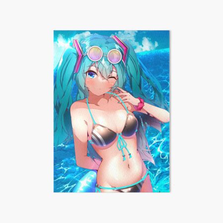 L Mina R Gida Sexy Hatsune Miku Bikini Waifu Kawaii Hot Vocaloid Lewd