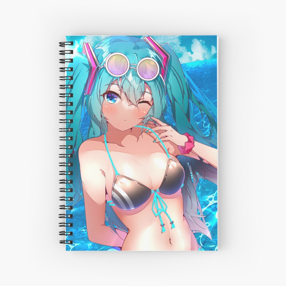 Sexy Hatsune Miku Bikini Waifu Kawaii Hot Vocaloid Lewd Anime Girl