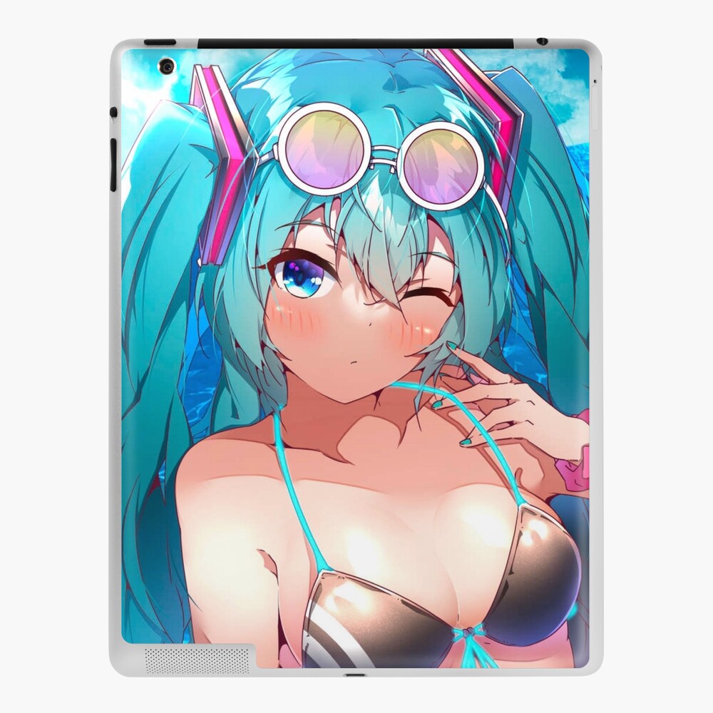 Sexy Hatsune Miku Bikini Waifu Kawaii Hot Vocaloid Lewd Anime Girl Lolita Ipad Case Skin