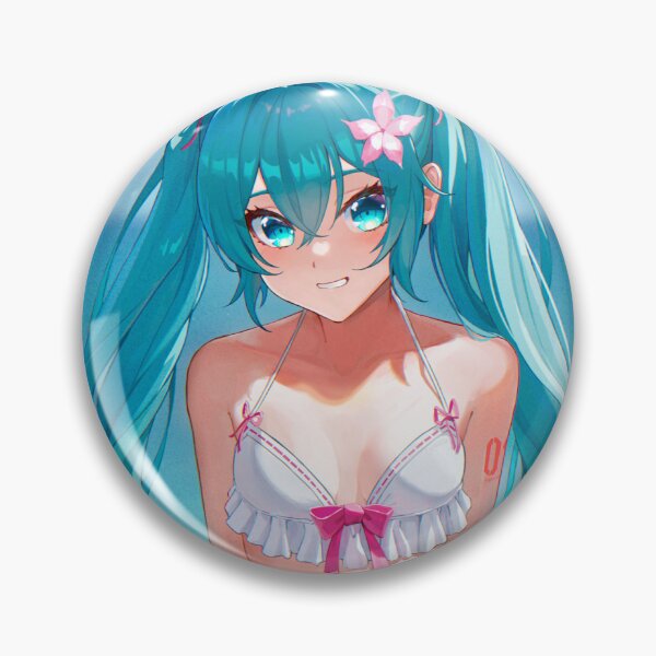 Sexy Hatsune Miku Bikini Cute Waifu Kawaii Hot Vocaloid Lewd Anime