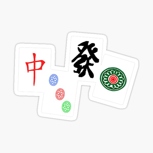 Mahjong Playing Mah Jongg Mahjong Player Chinese Games Premium