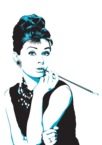 Audrey Hepburn by katmac