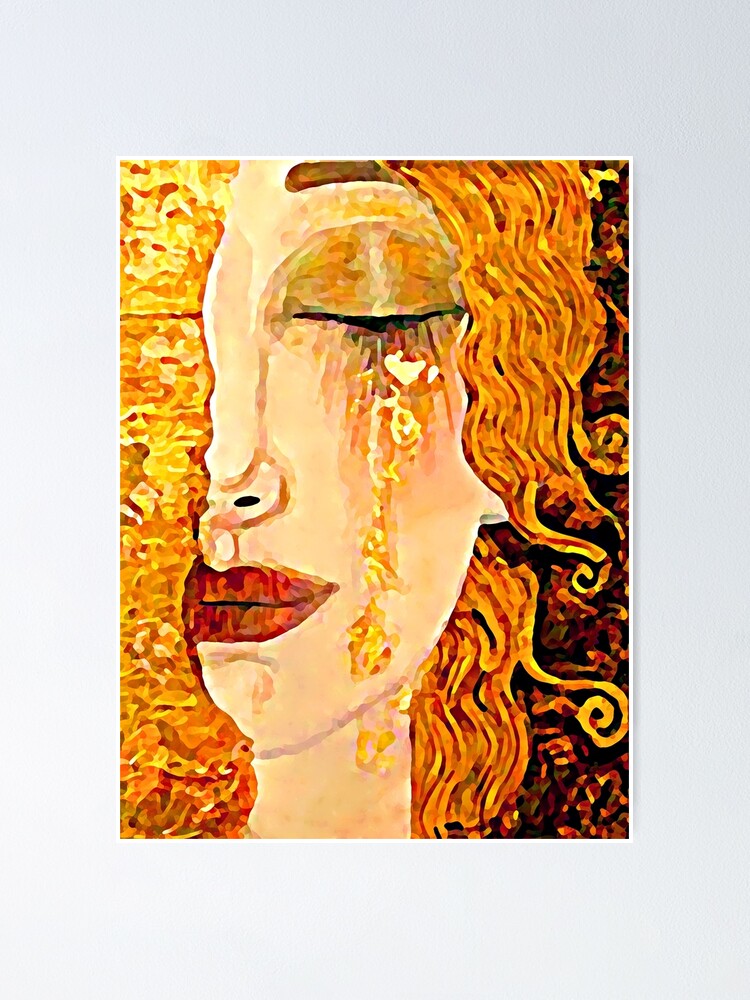 Golden Tears By Anne Marie Zilberman Art Print Freyas Tears Inspired