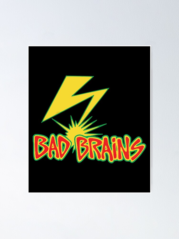 Make A Smile Bad Brains Logo Genres Hardcore Punk Poster For Sale By