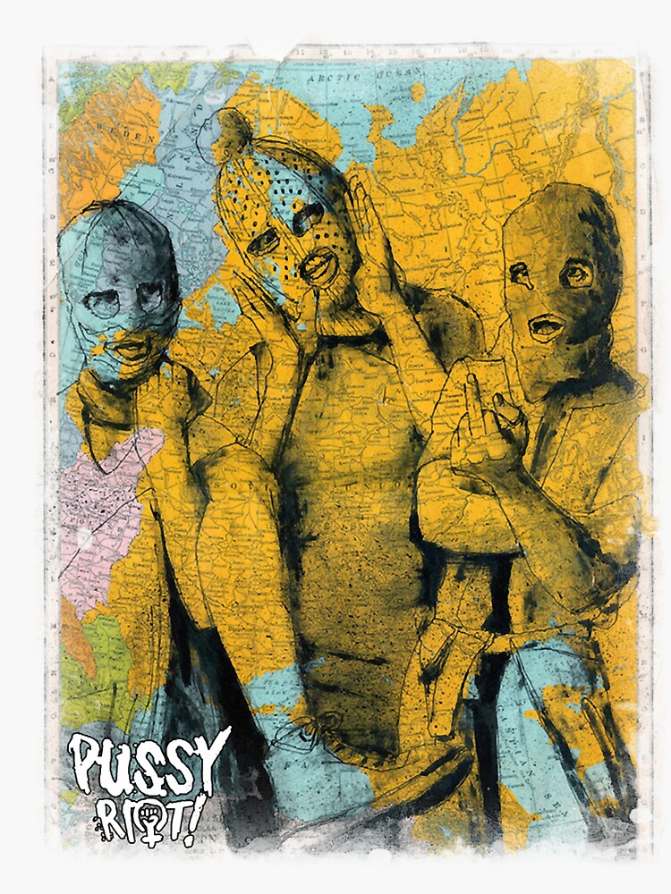 Pussy Riot Sticker For Sale By Walkyatt Redbubble