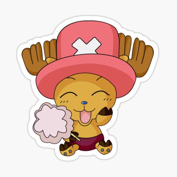 Tony Tony Chopper One Piece Sticker For Sale By Moel Art Redbubble