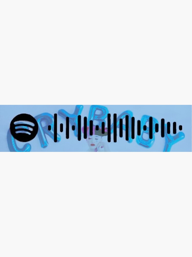 Pacify Her By Melanie Martinez Spotify Code Sticker For Sale By