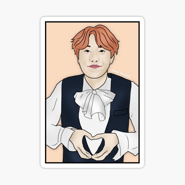 Jung Hoseok Sticker For Sale By Kpoploser Redbubble