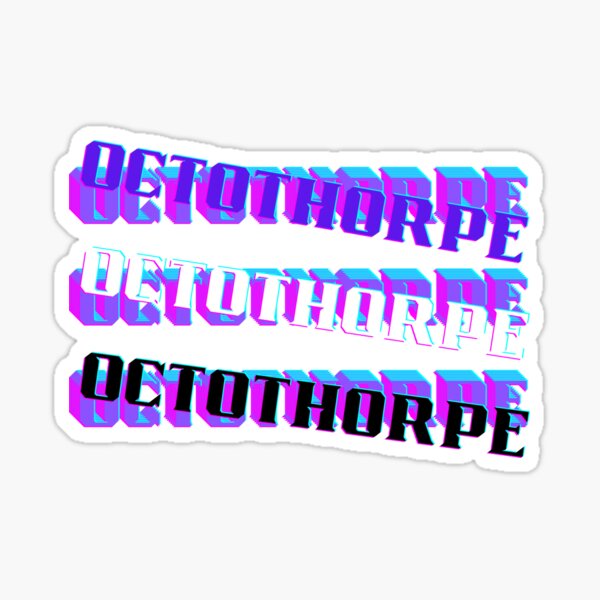 Octothorpe Sticker For Sale By Leftyconceptops Redbubble