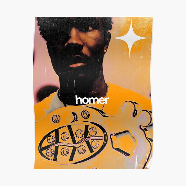 Frank Ocean Homer 1 Poster For Sale By JoeMahoney Redbubble