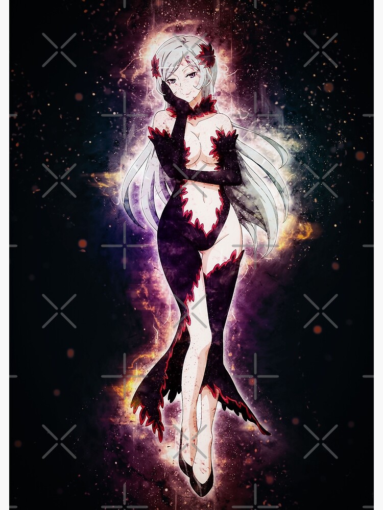 Freya DanMachi Anime Poster For Sale By Spacefoxart Redbubble