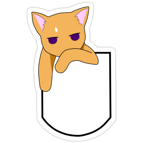 Fruits Basket - Kyo the Pocket Cat by iseeyrcutedecor