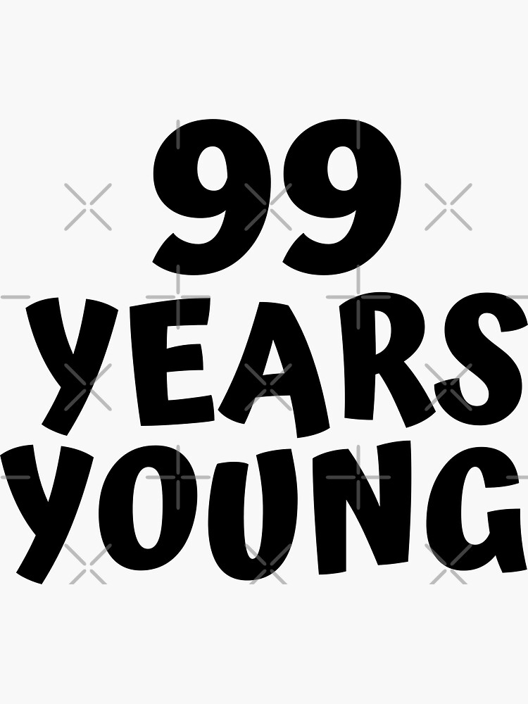 Years Old Sticker For Sale By Mayacordalia Redbubble