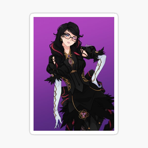 Bayonetta Sticker For Sale By KiwiPriestess Redbubble