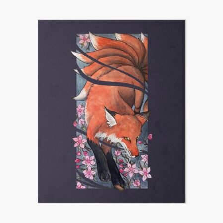 Natural Fox Intelligent Creature Haunting Magic Ninetailed Fox Kitsune