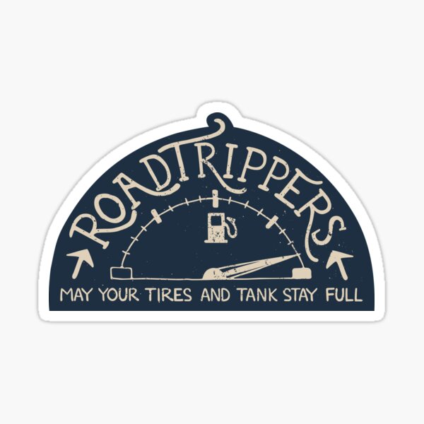 Roadtrip Oath Sticker For Sale By Rebekahlynne Redbubble