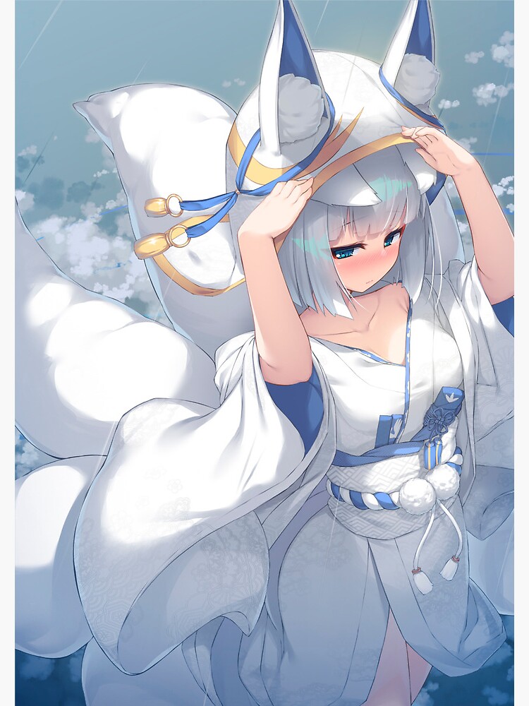 Sexy Fox Kaga Hot Tits Boobs Thighs Panty Azur Lane Al Lewd Hentai