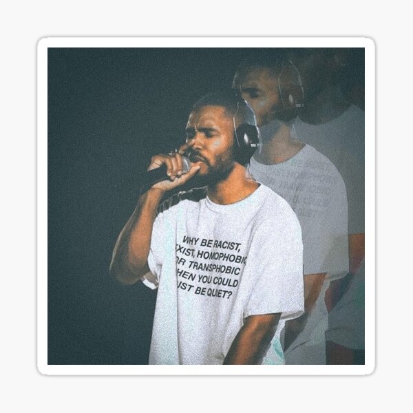 Frank Ocean Sticker For Sale By Armyxariana Redbubble