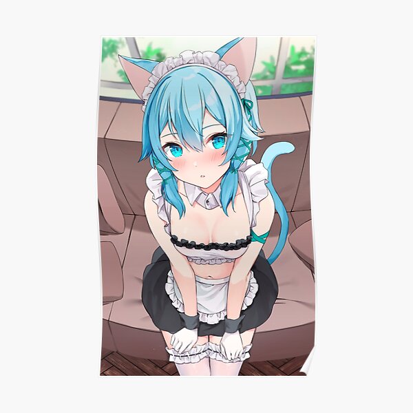 Sexy Cat Sinon Asada Shino Lewd Boobs Bikini Thighs Sword Art Online SAO Hentai Neko Girl