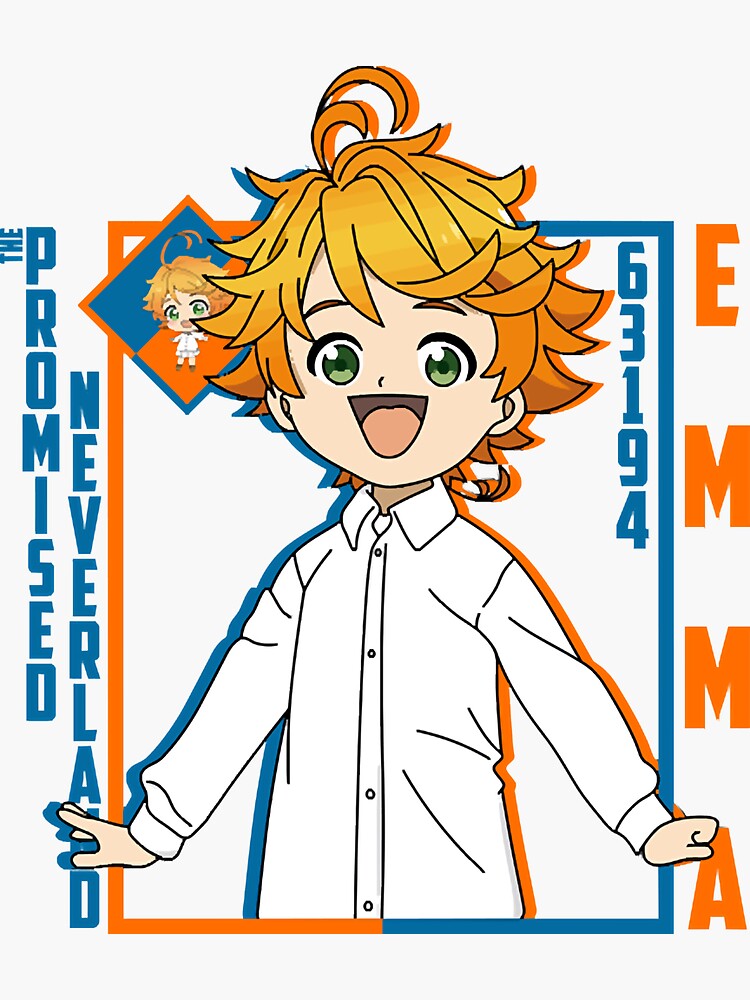 The Promised Neverland Emma Sticker For Sale By Michaelch