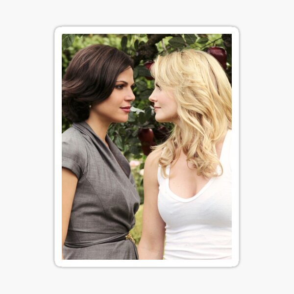 Swanqueen Once Upon A Time Sticker For Sale By Kelseyb32 Redbubble